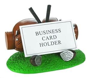 Amazon.com: Golf Business Card Holder For Desk.